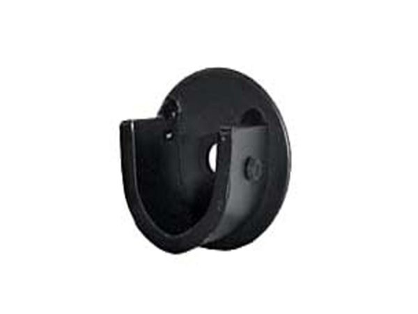 1 Soporte entre 2 paredes para barra diámetro 30 mm Design hierro negro mate barnizado fijo 3 cm 1 Soporte entre 2 paredes para barra diámetro 30 mm Design hierro negro mate barnizado fijo 3 cm