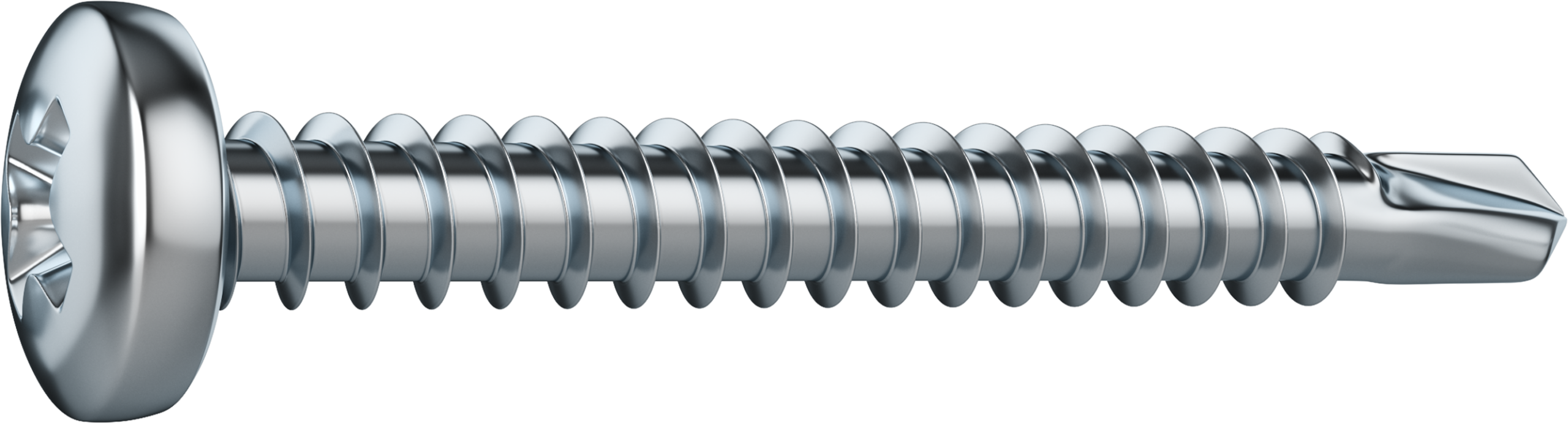 12 Tornillo para metal STANDERS phillips con cabeza abombada, ø 4.2 x L. 45 mm