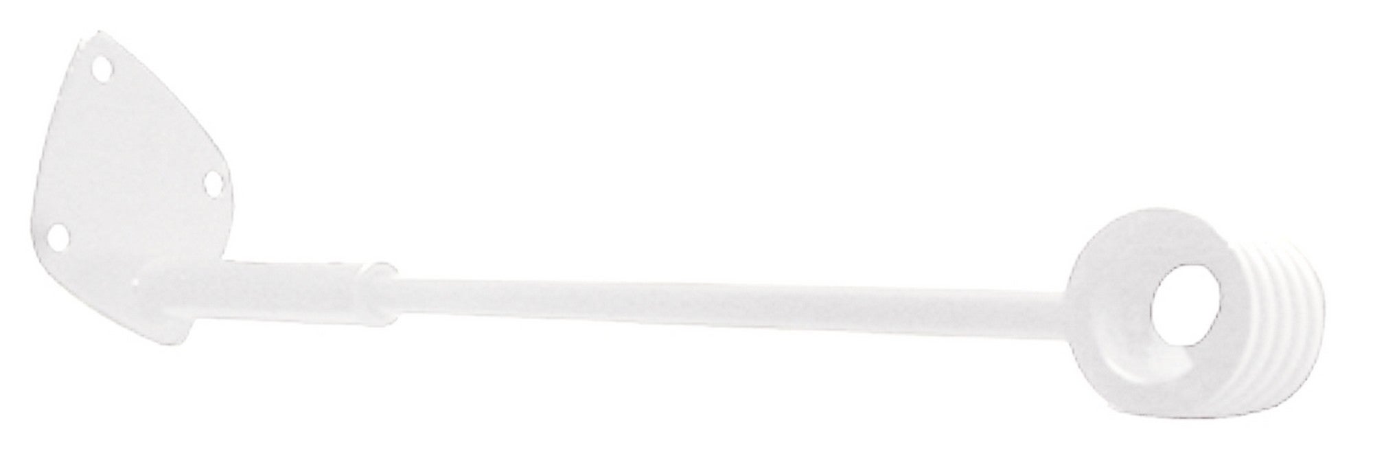 1 Soporte extensible pared para barra diámetro 20 mm MOBOIS madera blanco mate pintado extensible 9-30.5 cm