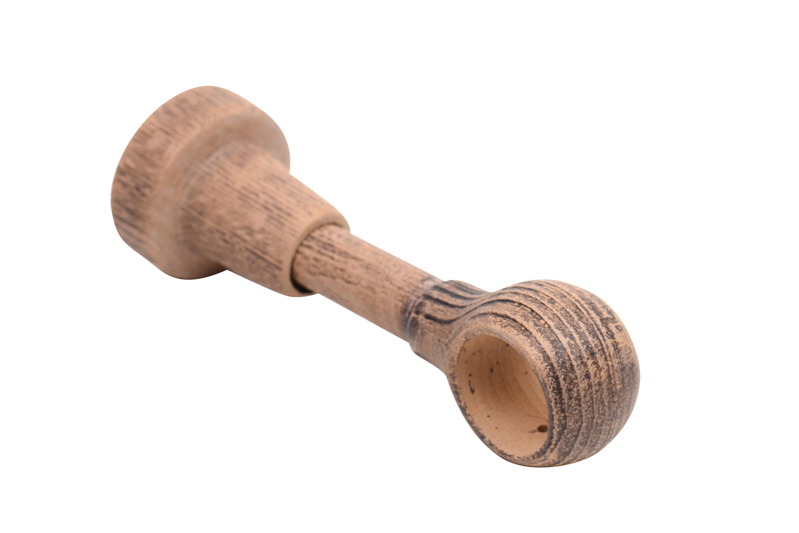 1 Soporte pared para barra diámetro 28 mm Nature INSPIRE Bois Dore pintado extensible 8.5-13 cm