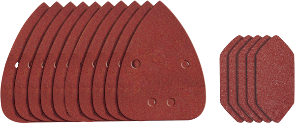 15 lijas para multijadora WORX 136×95, grano 120 15 lijas para multijadora WORX 136×95, grano 120