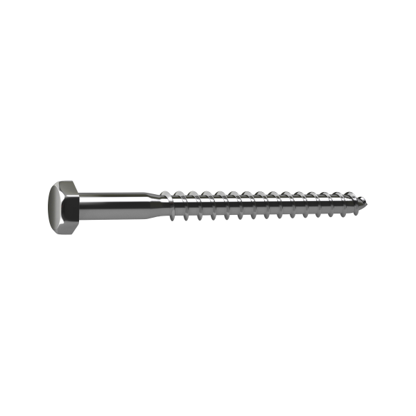 15 Tirafondo STANDERS con cabeza hexagonal, ø 5 x L. 40 mm