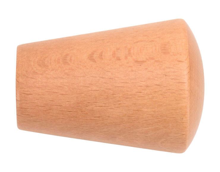 1 Terminal para barra de cortina Copa Essential INSPIRE madera haya