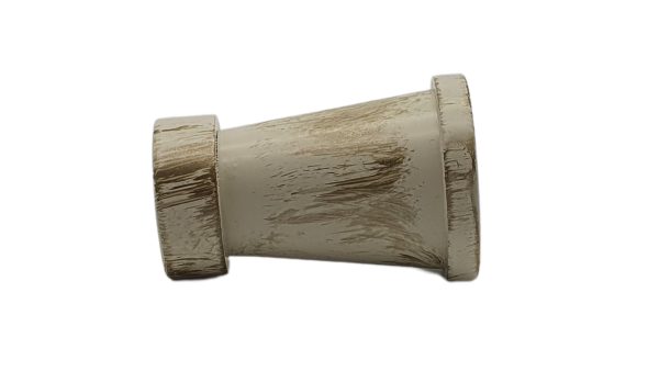 1 Terminal para barra de cortina Mena Industrial INSPIRE hierro marfil oro para barra diámetro 20 mm 1 Terminal para barra de cortina Mena Industrial INSPIRE hierro marfil oro para barra diámetro 20 mm