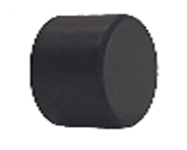 1 Terminal para barra de cortina Tapón Industrial hierro negro mate para barra diámetro 28 mm 1 Terminal para barra de cortina Tapón Industrial hierro negro mate para barra diámetro 28 mm