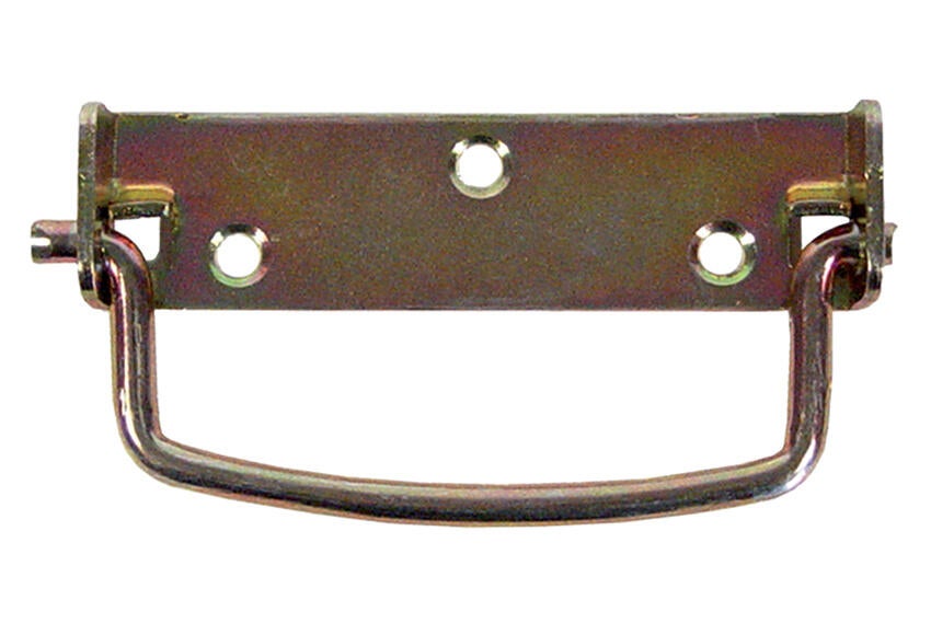 1 Tirador de mueble IMEX EL ZORRO de acerobarnizado 10x2.7 mm