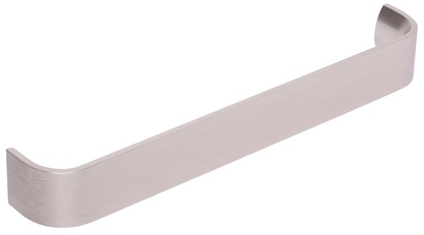 1 Tirador de mueble NESU gris / plata distancia entre tornillos 192 mm