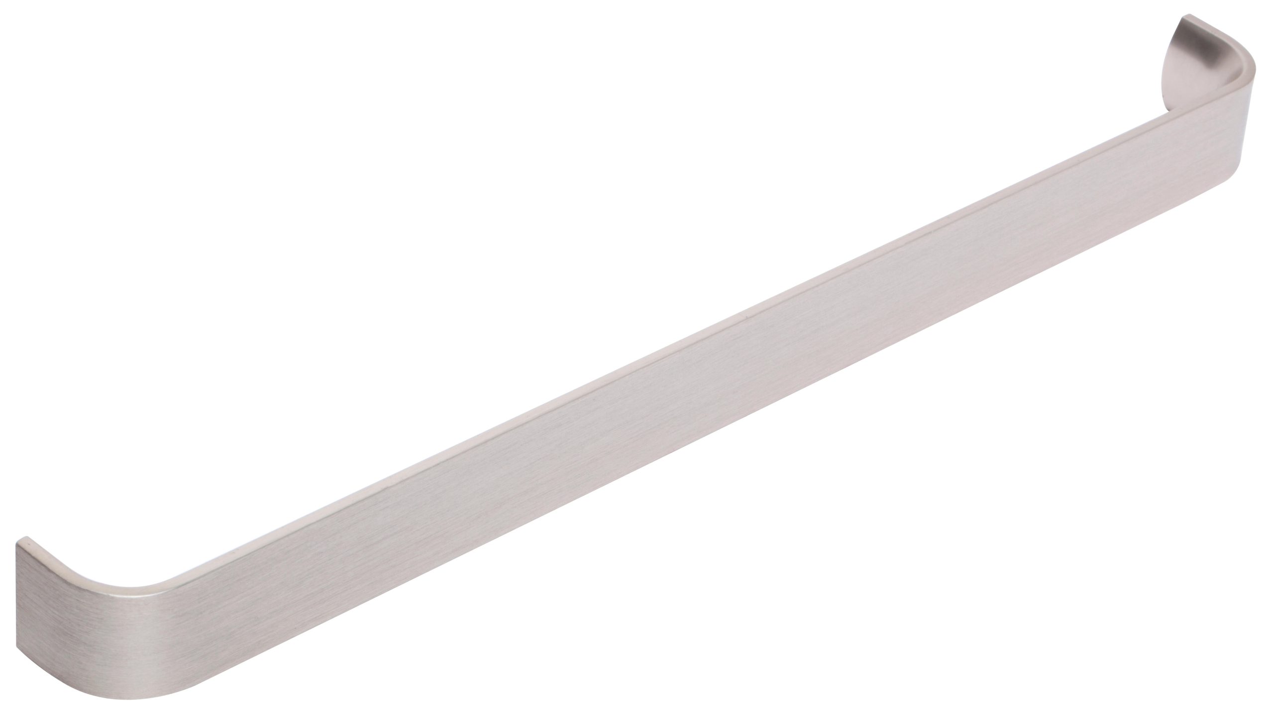 1 Tirador de mueble NESU gris / plata distancia entre tornillos 321 mm