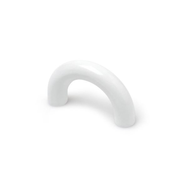 1 Tirador de mueble REI blanco distancia entre tornillos 32 mm 1 Tirador de mueble REI blanco distancia entre tornillos 32 mm