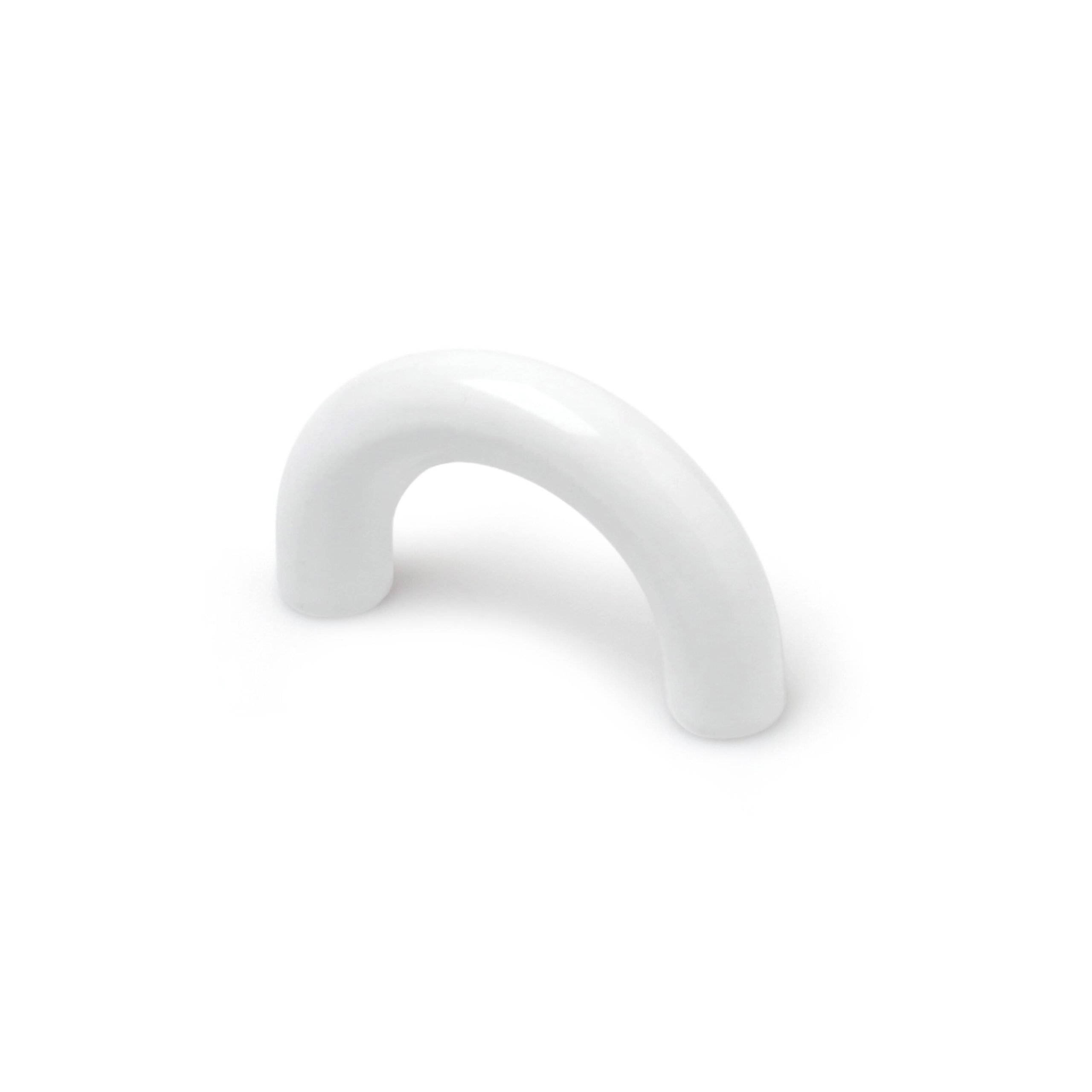1 Tirador de mueble REI blanco distancia entre tornillos 32 mm
