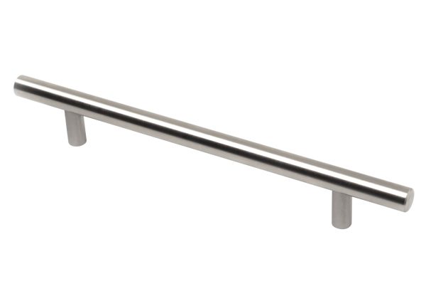 1 Tirador de mueble REI gris / plata distancia entre tornillos 154 mm 1 Tirador de mueble REI gris / plata distancia entre tornillos 154 mm