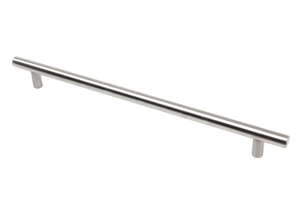 1 Tirador de mueble REI gris / plata distancia entre tornillos 292 mm 1 Tirador de mueble REI gris / plata distancia entre tornillos 292 mm