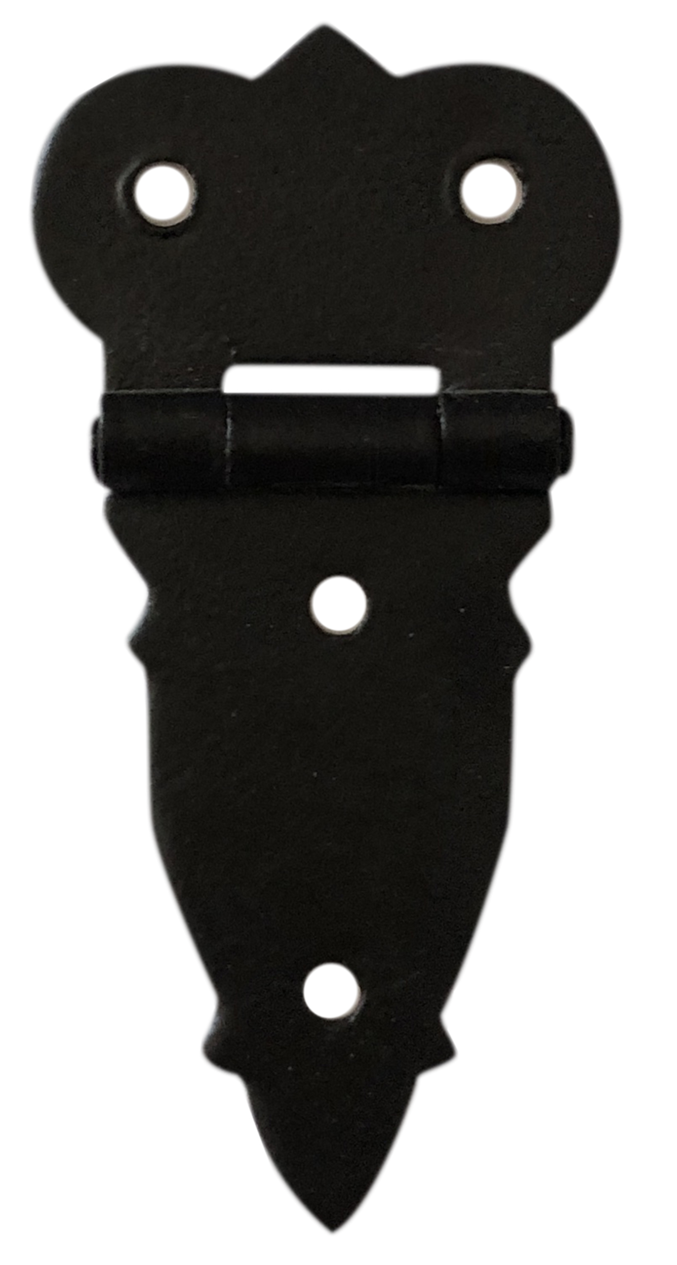 2 bisagra para muebles de hierro epoxi y 2x40 mm