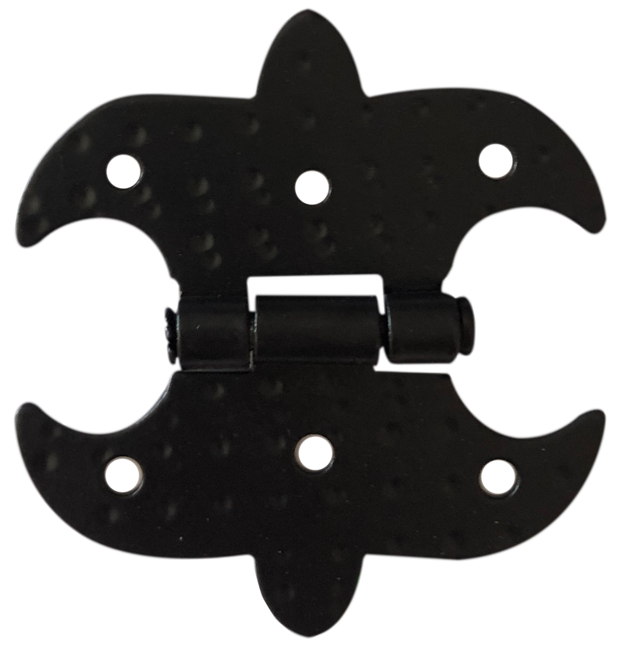 2 bisagra para muebles de hierro epoxi y 3x60 mm