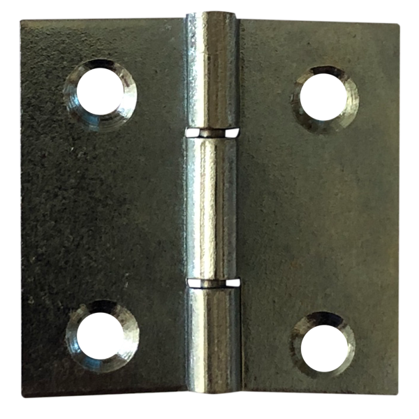 2 bisagra rectangular de hierro cincado y 2×40 mm 2 bisagra rectangular de hierro cincado y 2×40 mm