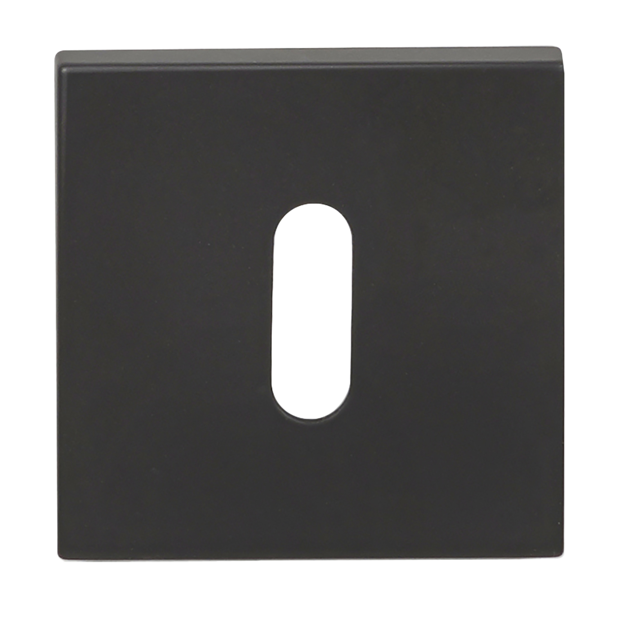 2 bocallave de zamak negro forma cuadrada