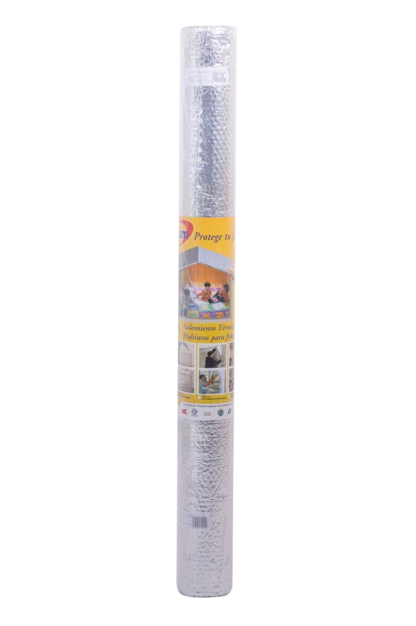 1 ud Rollo Aislante térmico reflexivo Aluminio OPTIMER ROLLO PARA RADIADOR Espesor 3mm 1.2×2.5m 1 ud Rollo Aislante térmico reflexivo Aluminio OPTIMER ROLLO PARA RADIADOR Espesor 3mm 1.2×2.5m
