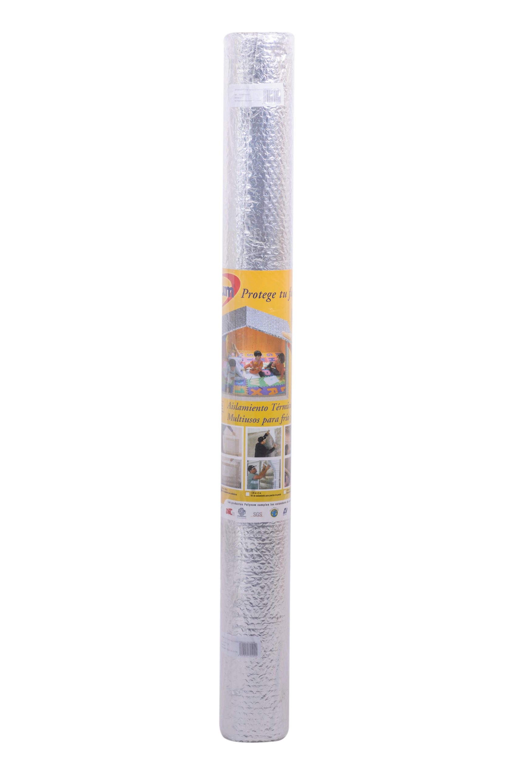 1 ud Rollo Aislante térmico reflexivo Aluminio OPTIMER ROLLO PARA RADIADOR Espesor 3mm 1.2x2.5m