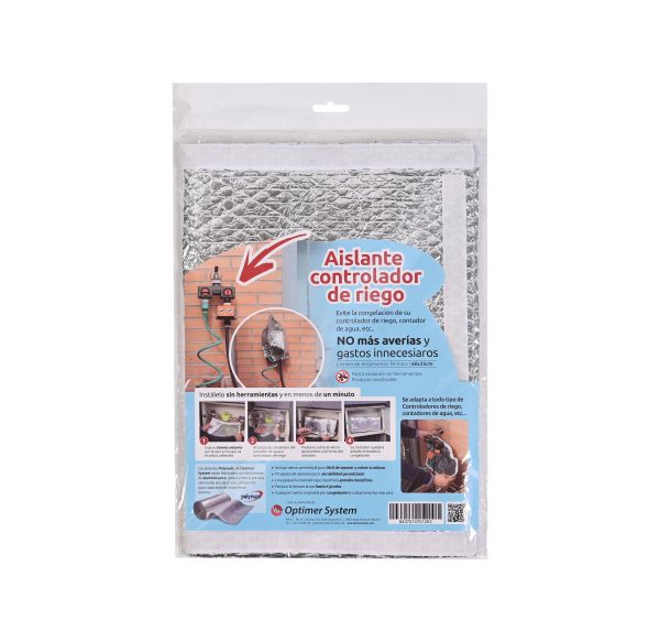1 ud Tablero Aislante térmico reflexivo Aluminio OPTIMER KIT AISLANTE CONTROL RIEGO Espesor 5mm 0.35×0.6m 1 ud Tablero Aislante térmico reflexivo Aluminio OPTIMER KIT AISLANTE CONTROL RIEGO Espesor 5mm 0.35×0.6m