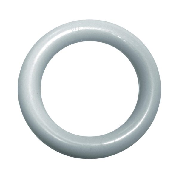 10 Anillas para barra de cortina 28 mm redondas madera INSPIRE blanco mate barnizado 10 Anillas para barra de cortina 28 mm redondas madera INSPIRE blanco mate barnizado