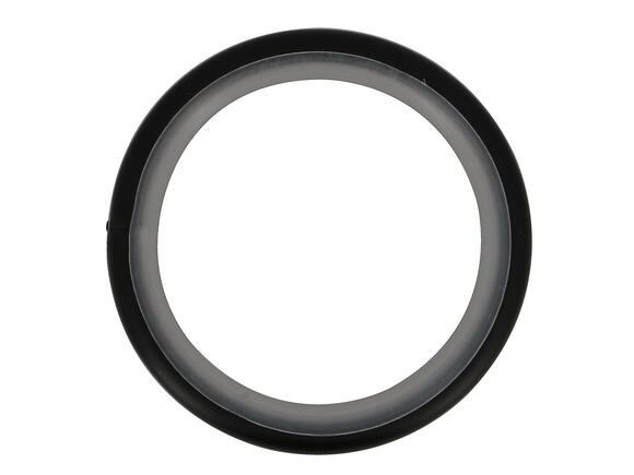 10 Anillas para barra de cortina diámetro 28 mm redondas acero MOBOIS negro mate 10 Anillas para barra de cortina diámetro 28 mm redondas acero MOBOIS negro mate