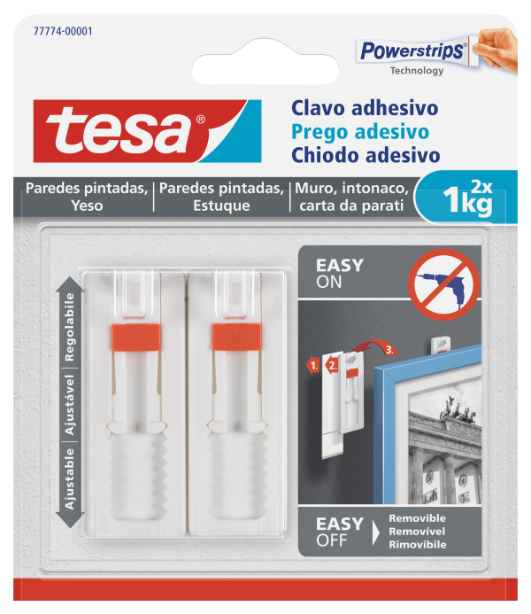 2 clavo adhesivo regulable de plástico/pvc de 120×140 mm. 2 clavo adhesivo regulable de plástico/pvc de 120×140 mm.