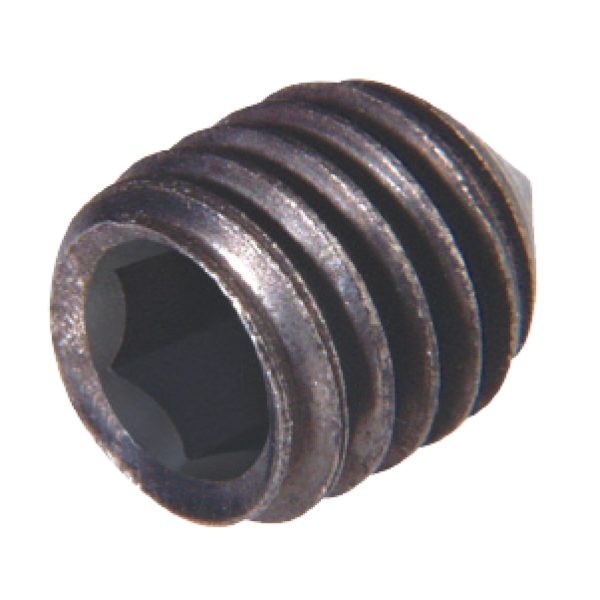 10 Tornillo de métrica sin cabeza de acero , Ø 4 x L.4 mm 10 Tornillo de métrica sin cabeza de acero , Ø 4 x L.4 mm