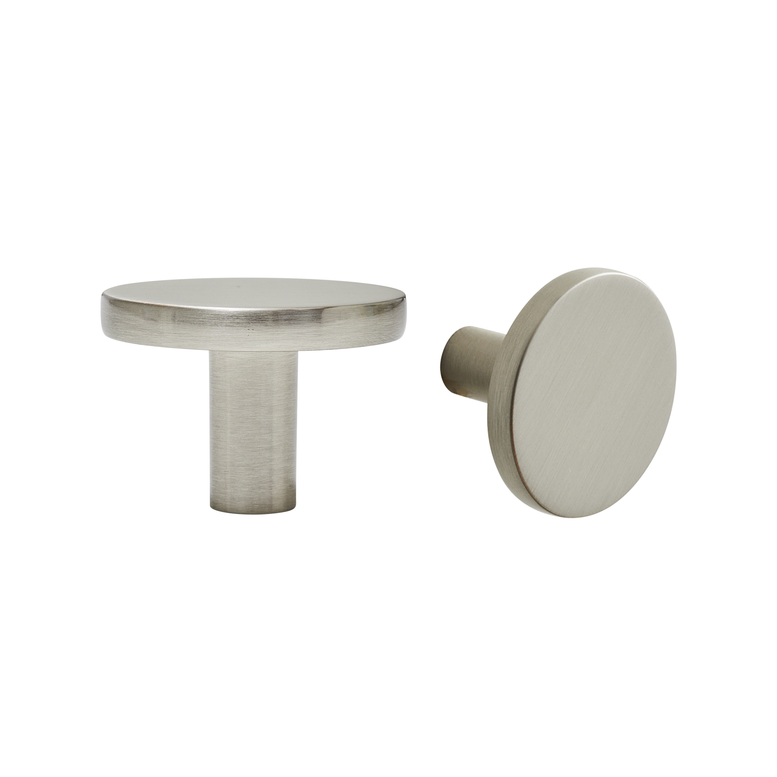 2 Pomo de mueble INSPIRE gris / plata