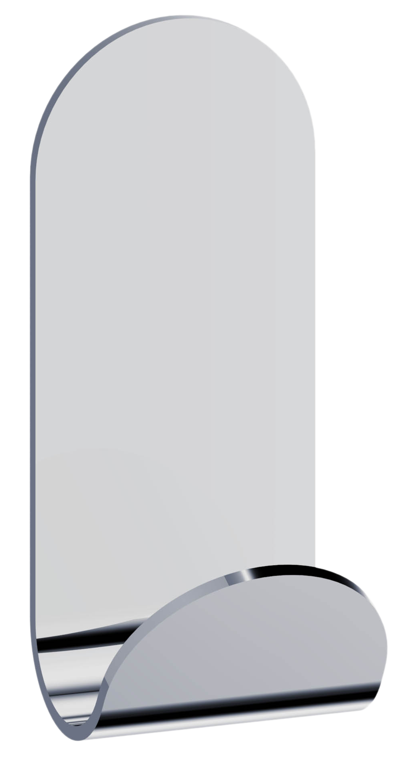 1 percha/colgador adhesivo de baño Sensea gris cromado