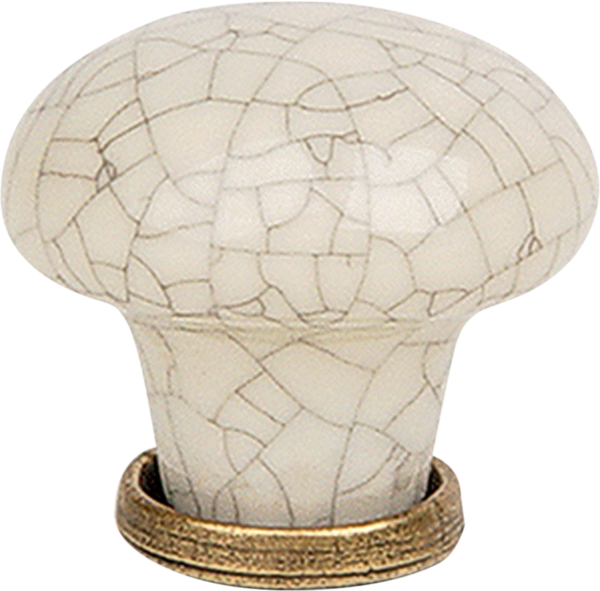 2 Pomo de mueble REI 32N-818.45 blanco, d. 45 2 Pomo de mueble REI 32N-818.45 blanco, d. 45