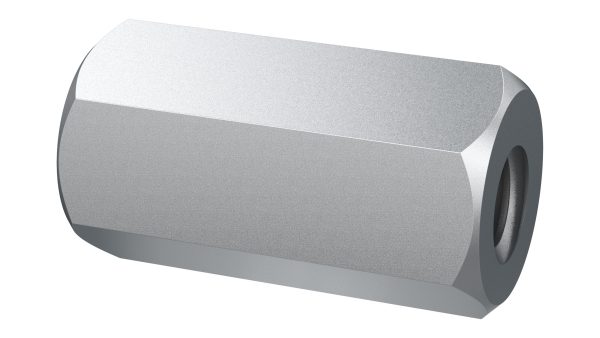 100 manguitos hexagonales M6x20 mm