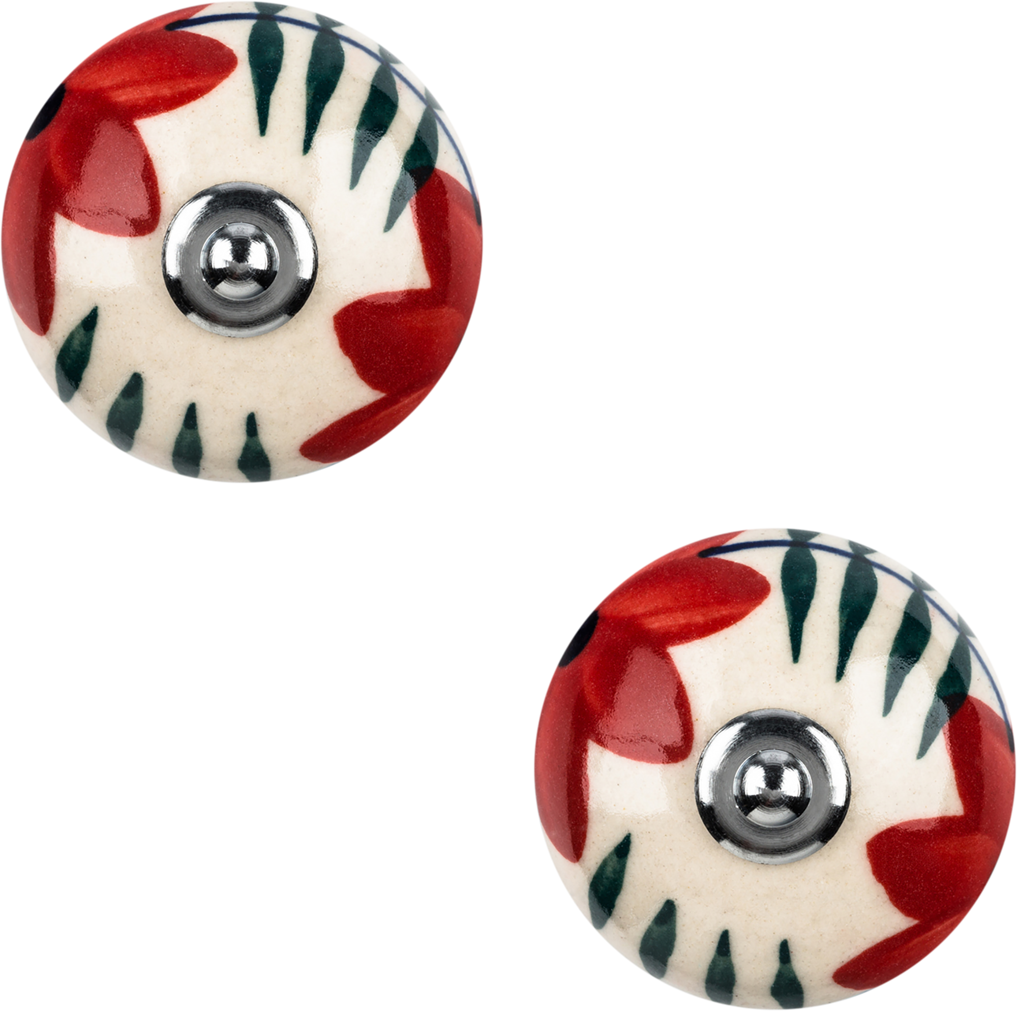 2 Pomo de mueble REI 32N-E500 multicolor, d. 45