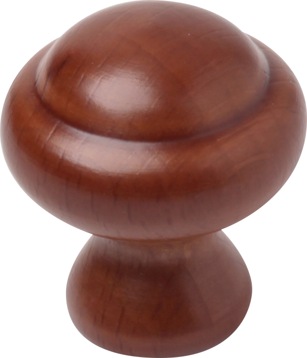 2 Pomo de mueble REI Tp-257.91 marrón, d. 25 2 Pomo de mueble REI Tp-257.91 marrón, d. 25