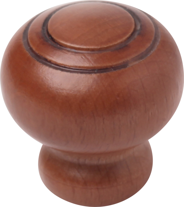 2 Pomo de mueble REI Tp-261.91 marrón, d. 25 2 Pomo de mueble REI Tp-261.91 marrón, d. 25