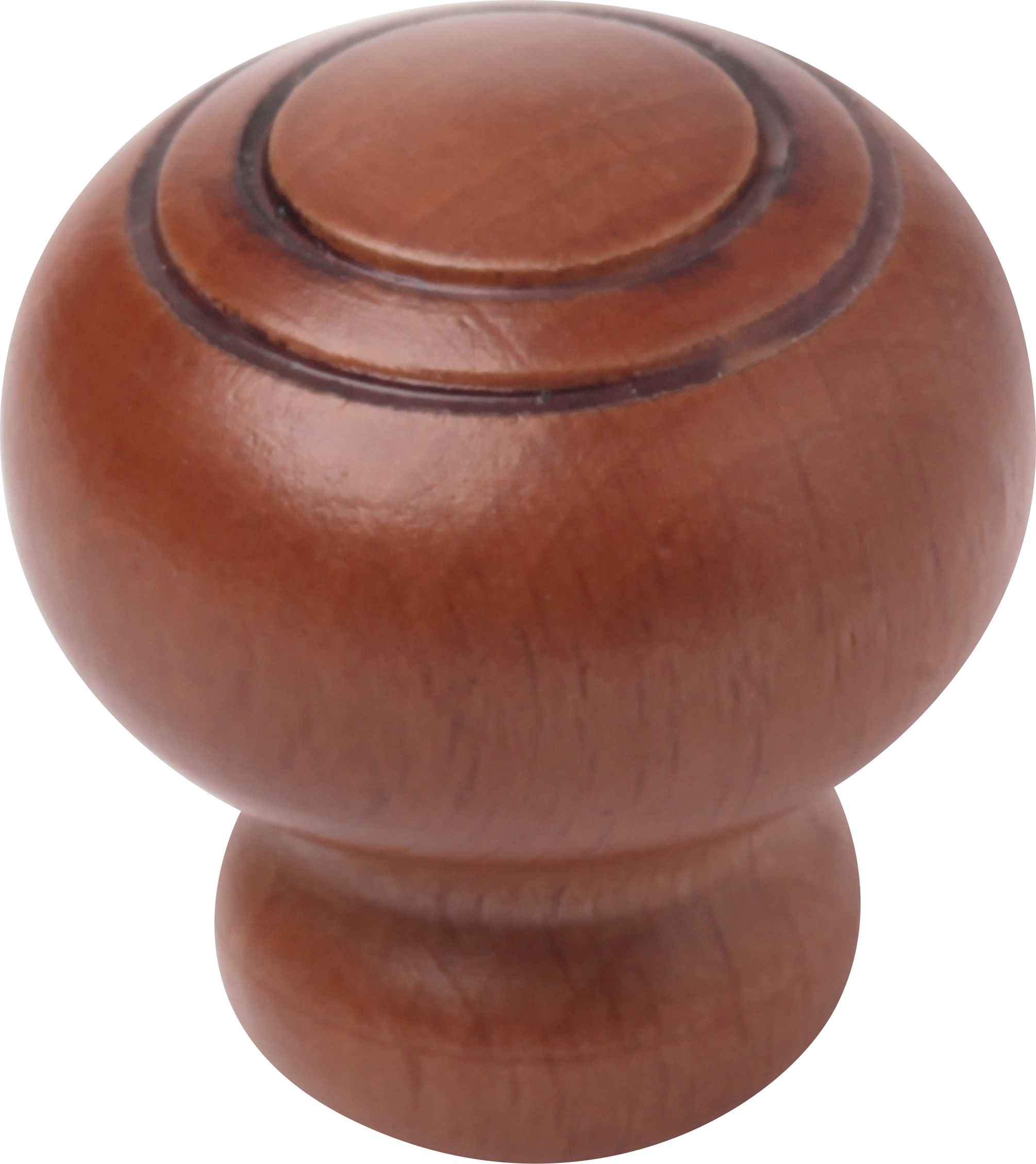 2 Pomo de mueble REI Tp-261.91 marrón, d. 25