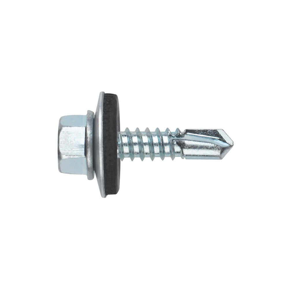 1000 tornillo metal con cabeza hexagonal de acero y 25 mm