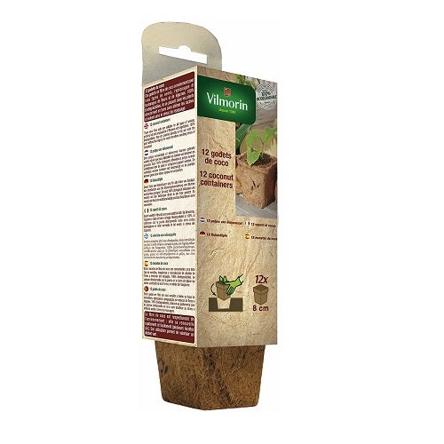 – 12 Godets Coco Carres 8cm (3990606) – 12 Godets Coco Carres 8cm (3990606)