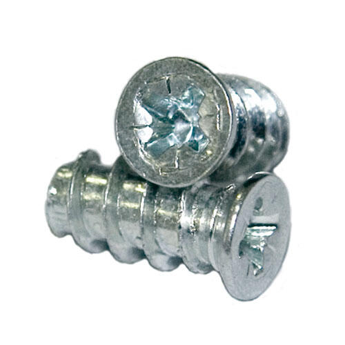 12 Tornillo de métrica cabeza plana pozidriv de acero , Ø 6.3 x L.13 mm