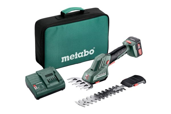 12 V PowerMaxx SGS 12 Q – 1 cortabordes Li-Power de 2,0 Ah, SC 30, maletín