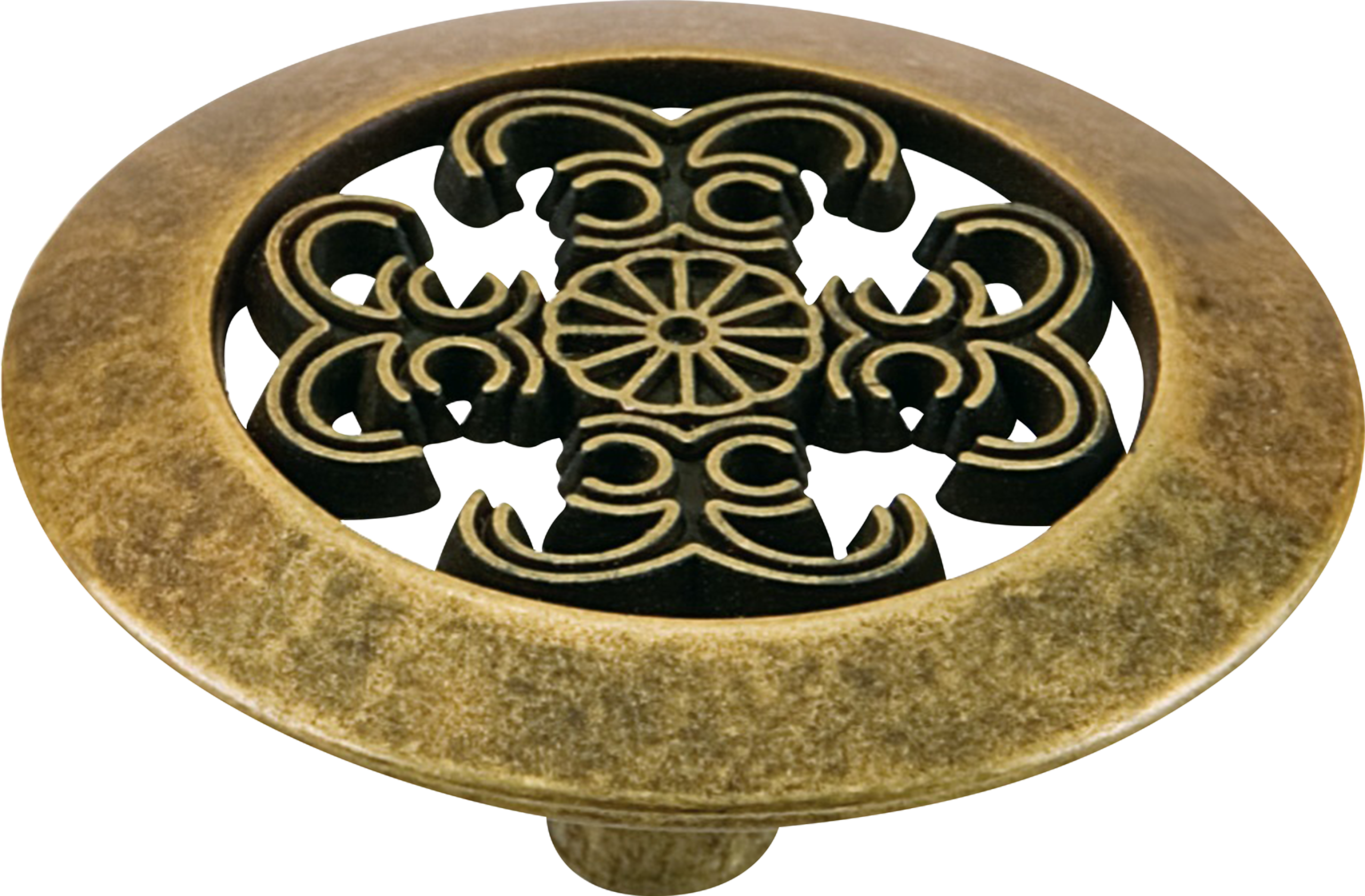 1 Pomo de mueble GAMET Gr18-G23-Ip1 marrón, d. 45