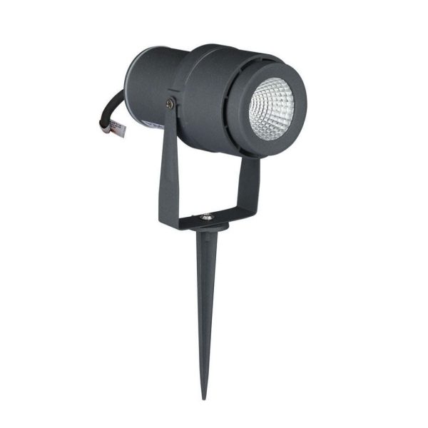 12W LED Foco de jardàn con clavija Color Gris 4000K IP65 12W LED Foco de jardàn con clavija Color Gris 4000K IP65