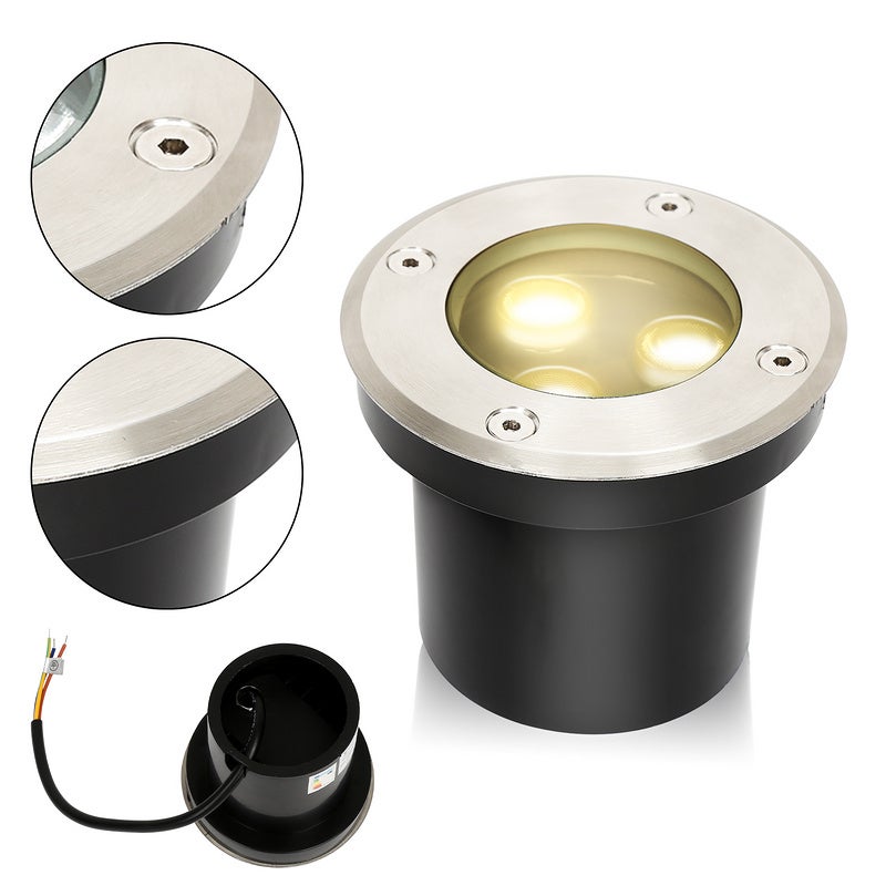 12x 3W Buried Light Spot IP67 Exterior