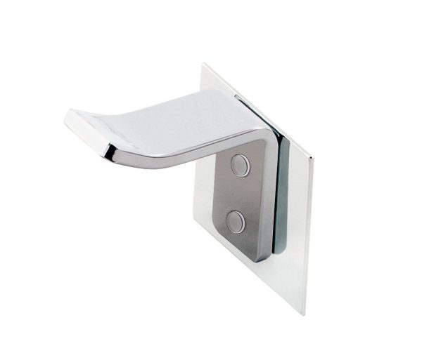 1 percha/colgador adhesivo de baño Nápoles gris cromado 1 percha/colgador adhesivo de baño Nápoles gris cromado
