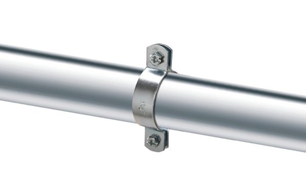2 abrazaderas de acero desagüe M8 110 mm de diámetro 2 abrazaderas de acero desagüe M8 110 mm de diámetro
