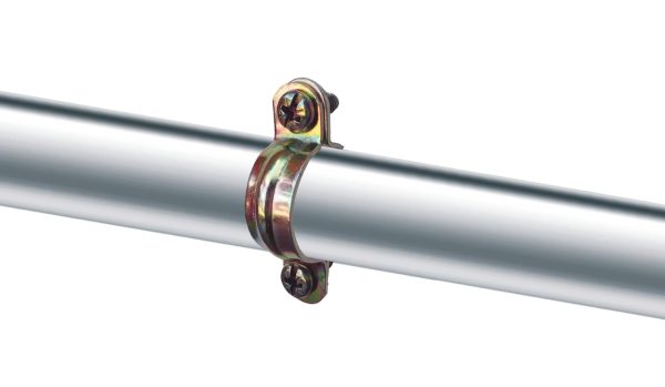 2 abrazaderas de acero M6 de 25 mm de diámetro 2 abrazaderas de acero M6 de 25 mm de diámetro