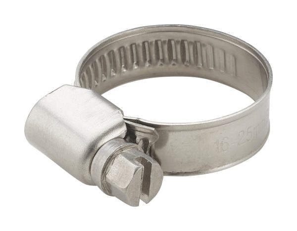 2 Abrazaderas de Sujeción Inoxidable Ancho 9 milímetros Sujeción Diámetro 10-16 mm AROZ. 2 Abrazaderas de Sujeción Inoxidable Ancho 9 milímetros Sujeción Diámetro 10-16 mm AROZ.