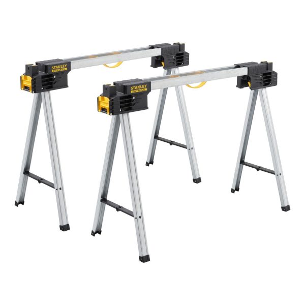 2 CABALLETE METÁL PLEGABLE 900KG STANLEY 2 CABALLETE METÁL PLEGABLE 900KG STANLEY
