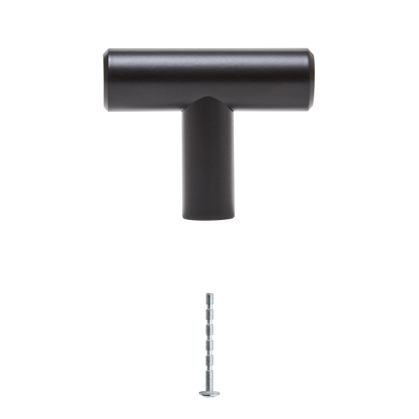 1 Pomo de mueble INSPIRE serie URBAN negro 1 Pomo de mueble INSPIRE serie URBAN negro