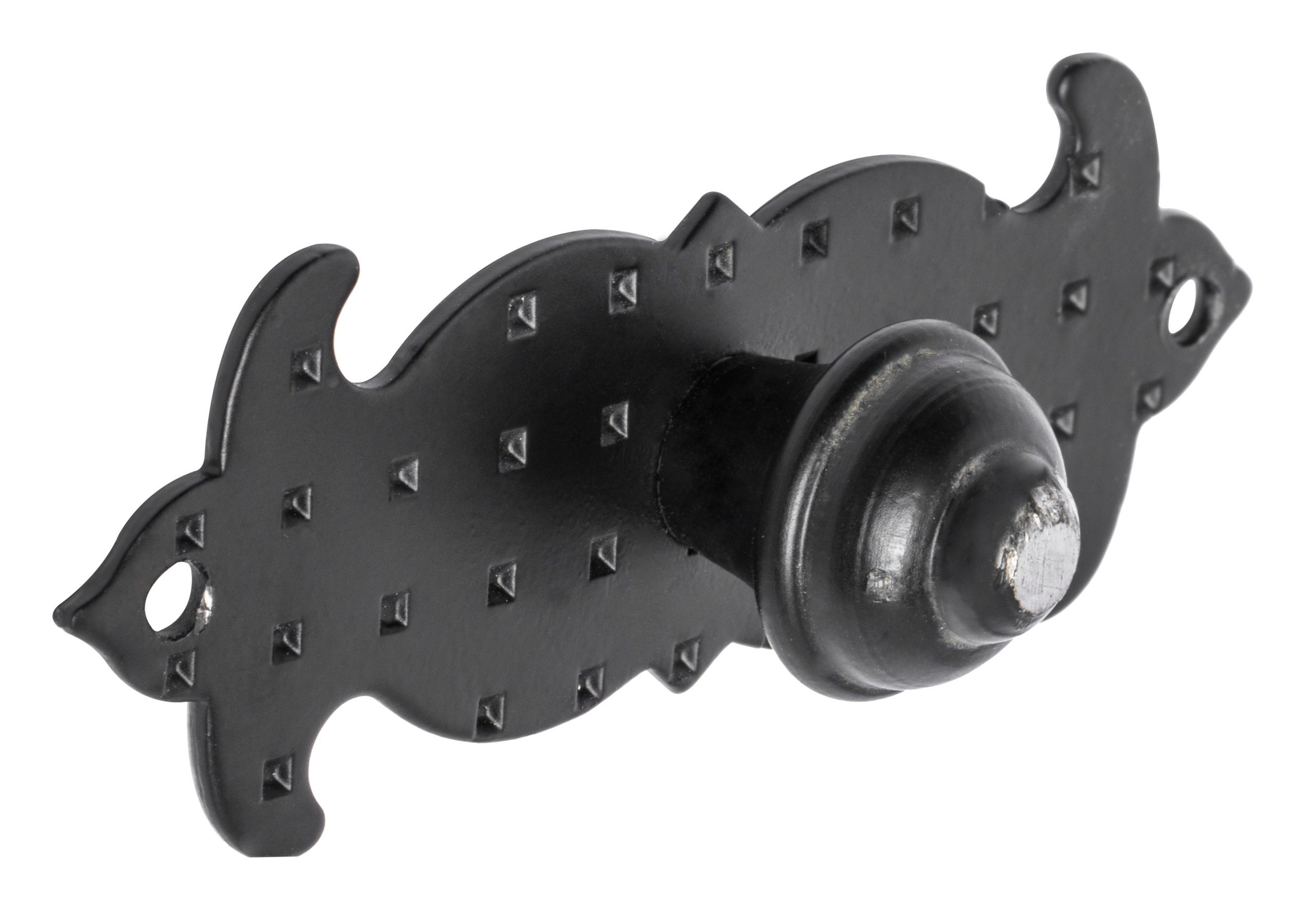 1 Pomo de mueble IMEX EL ZORRO negro