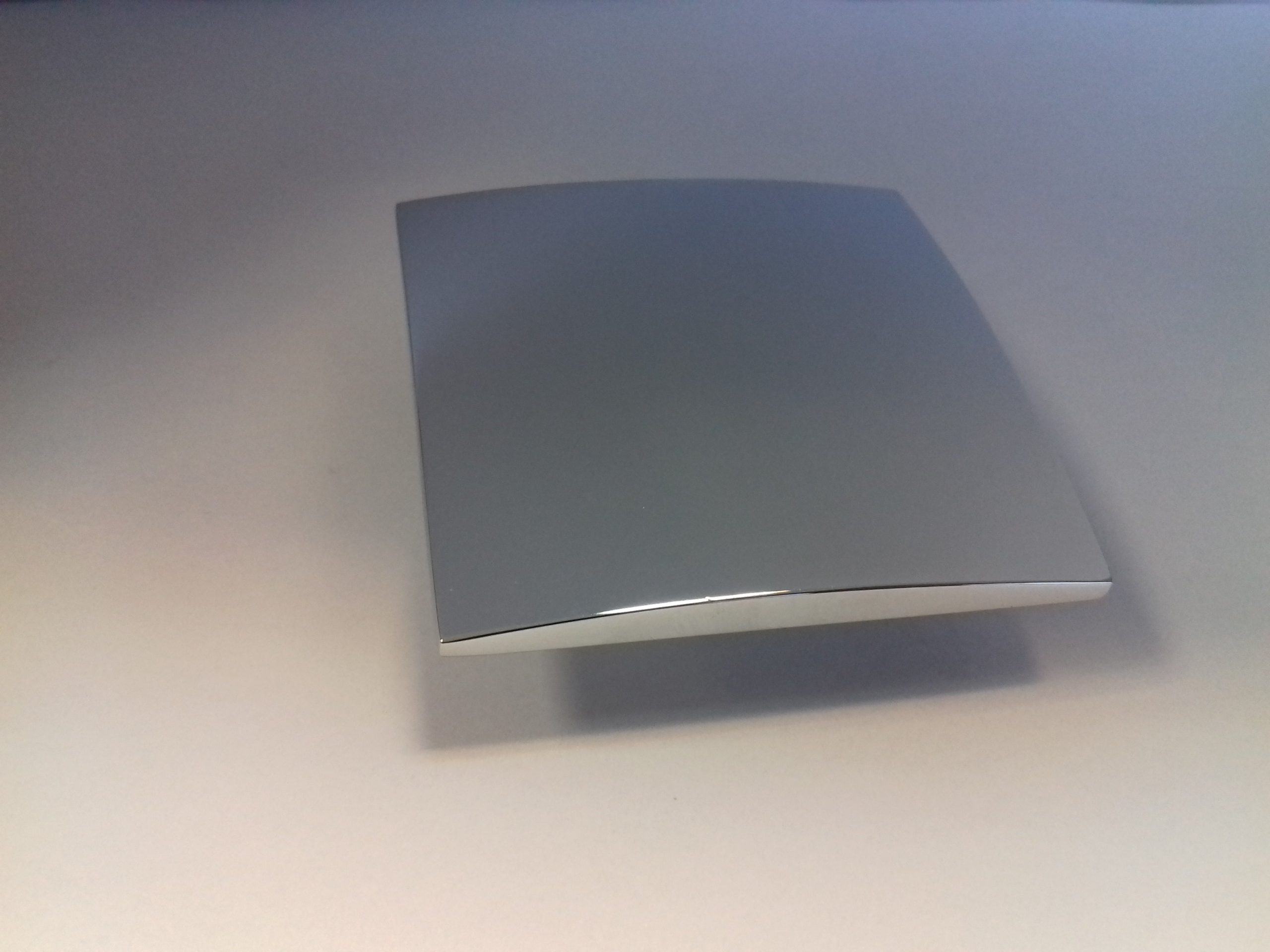 1 Pomo de mueble NAVARRO AZORIN Carre gris / plata